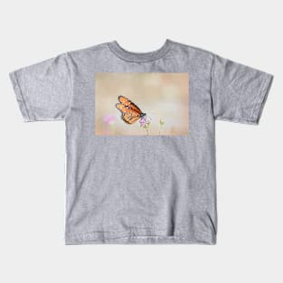 Monarch Butterfly Simplicity Kids T-Shirt